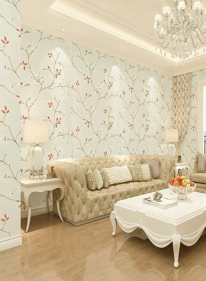 PIXELPACE Self Adhesive Peel Stick 45 x 304 cm Waterproof Wallpaper for Living Room Hall Bedroom Decoration PVC Vinyl DIY Wall Stickers, Count of (1, Floral Style-5) - Image 3